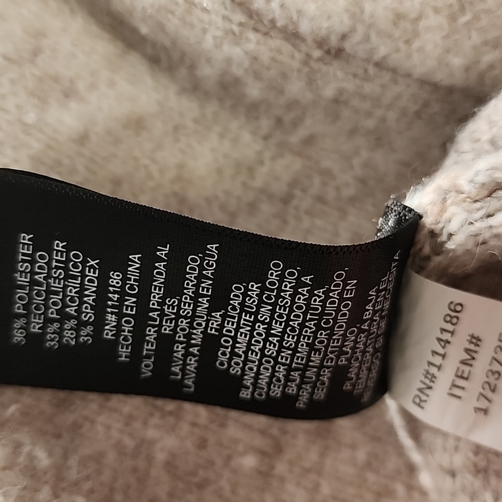 FRYE Longline Open Frint Cardigan Western Soft XXL - Picture 11 of 11